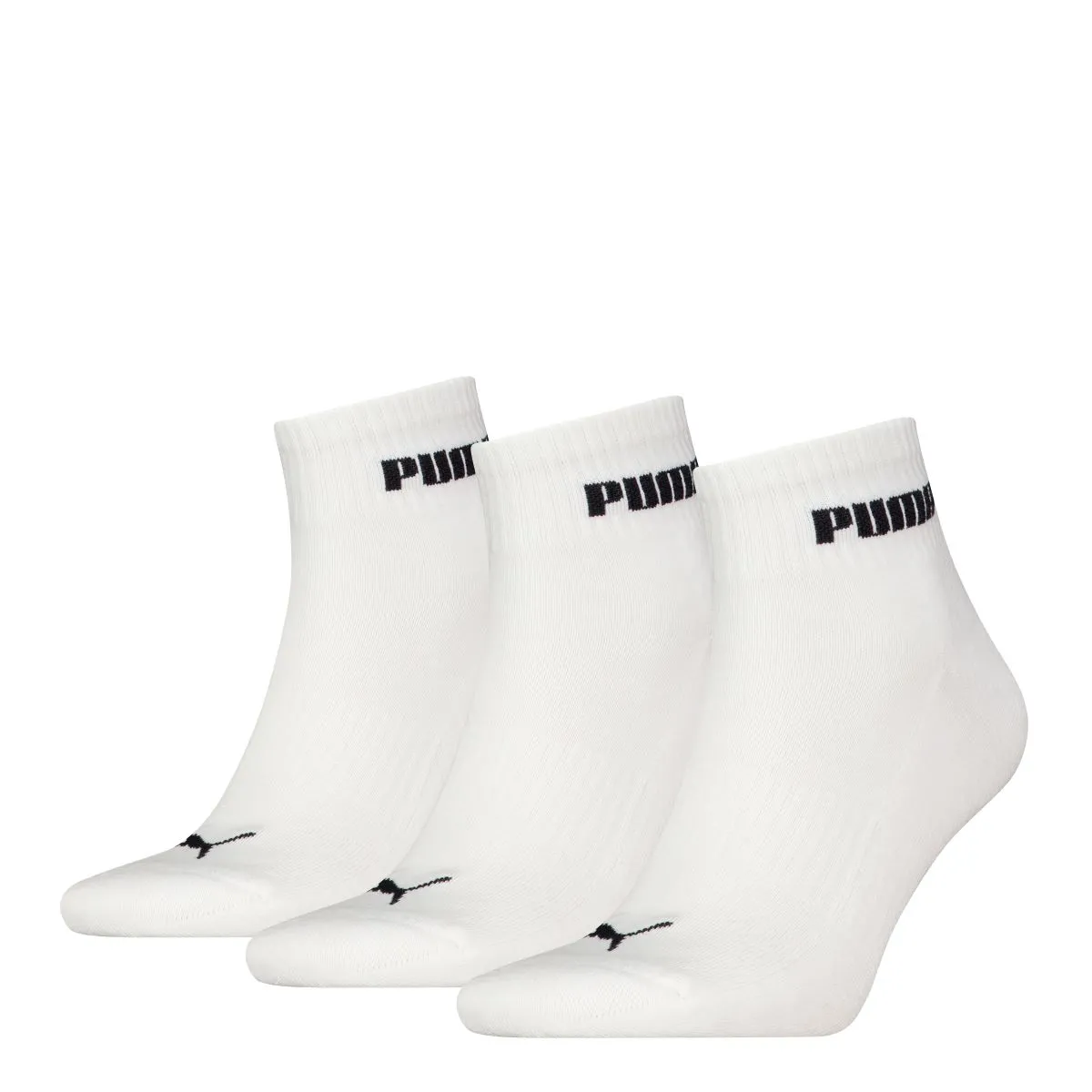 Puma Quartersokken Cushioned New Generation 9-pack Wit
