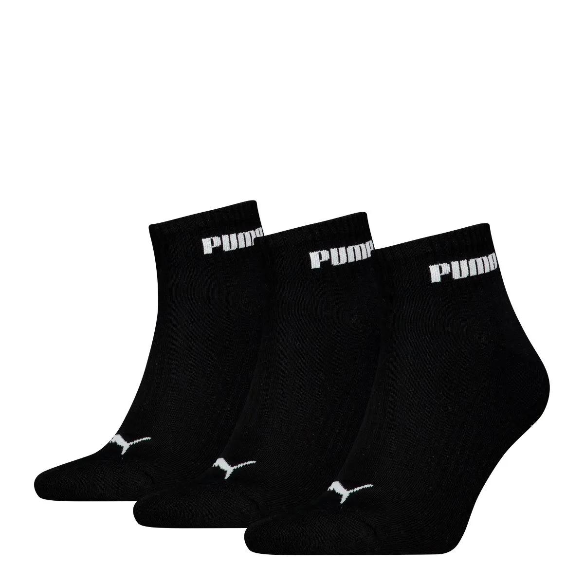 Puma Quartersokken Cushioned New Generation 9-pack Zwart
