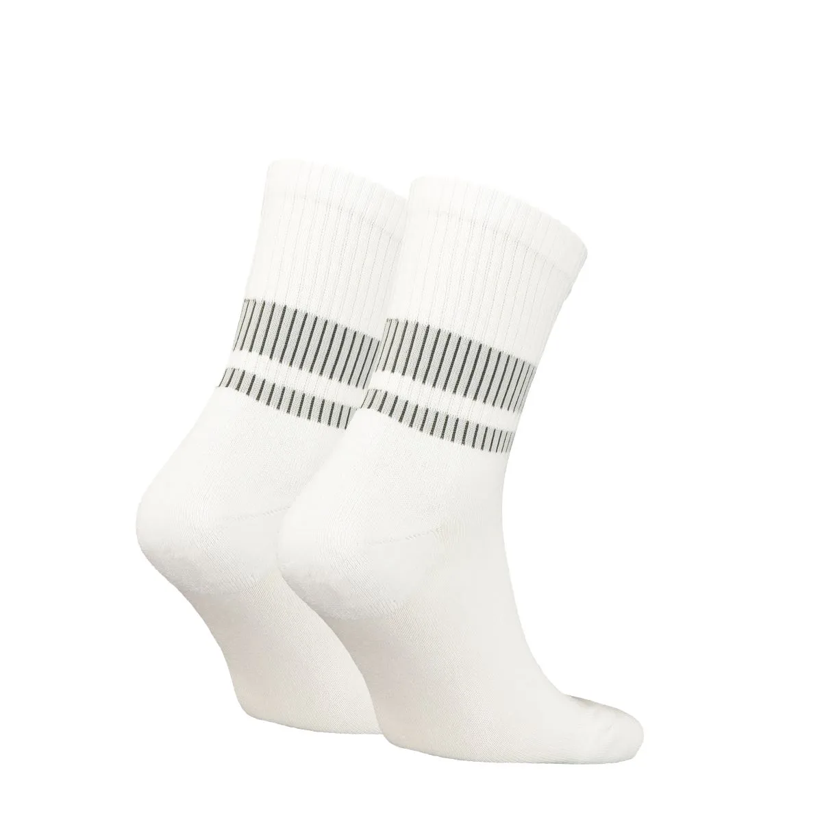 Puma Short Crew Sokken New Heritage 2-pack White Forest Night Combo