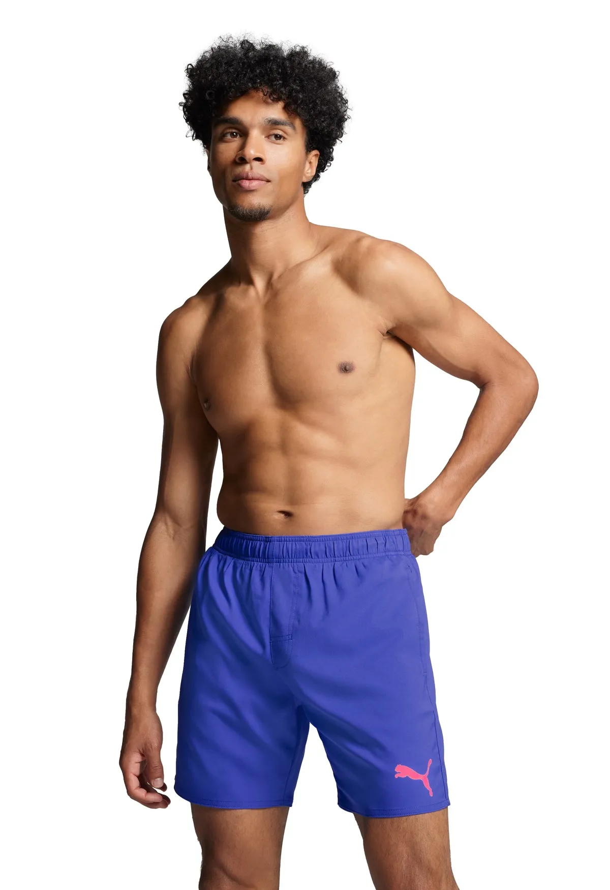 Puma Zwembroek Heren Mid Shorts Benjamin Blue