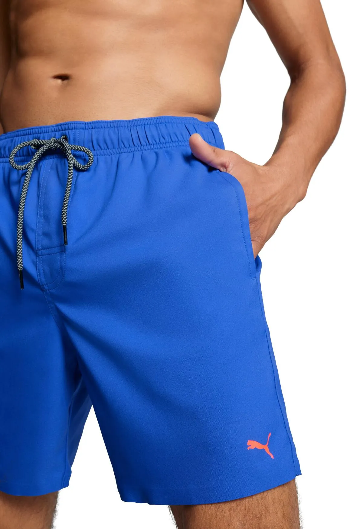 Puma Zwembroek Heren Middel Lang Benjamin Blue