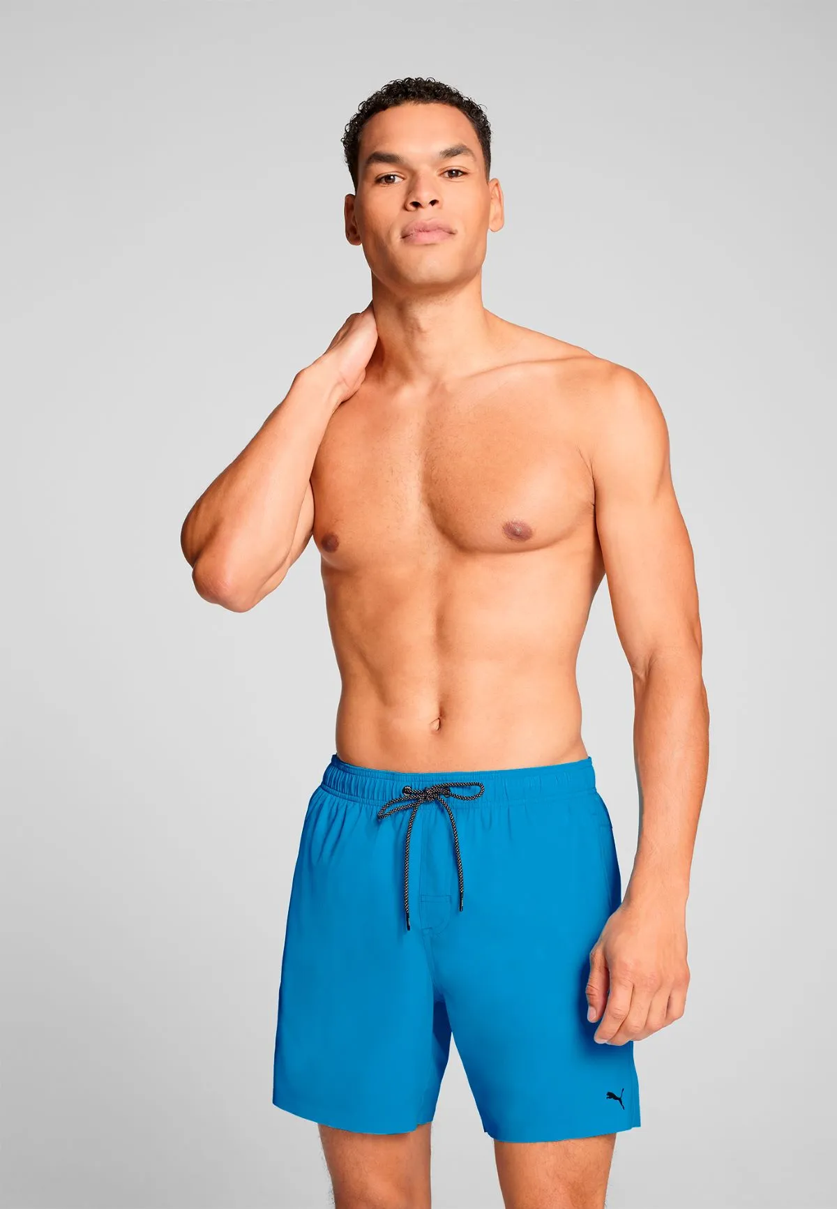 Puma Zwembroek Heren Middel Lang Speed Blue