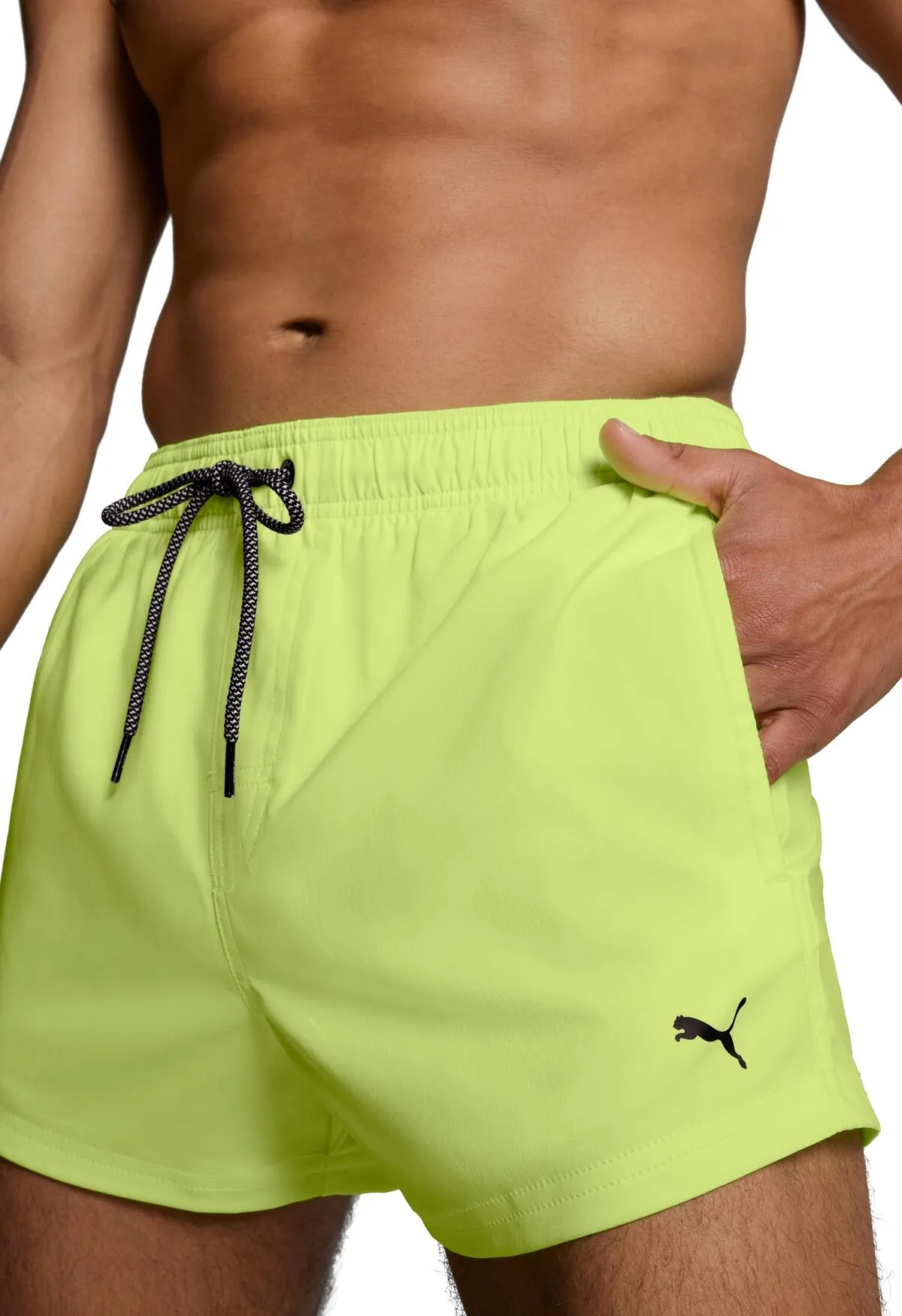 Puma Zwembroek Heren Short Fast Yellow