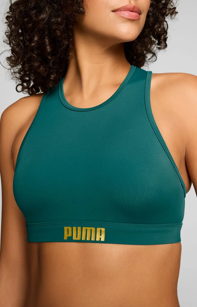 Puma Zwemtop Racerback Emerald Ice