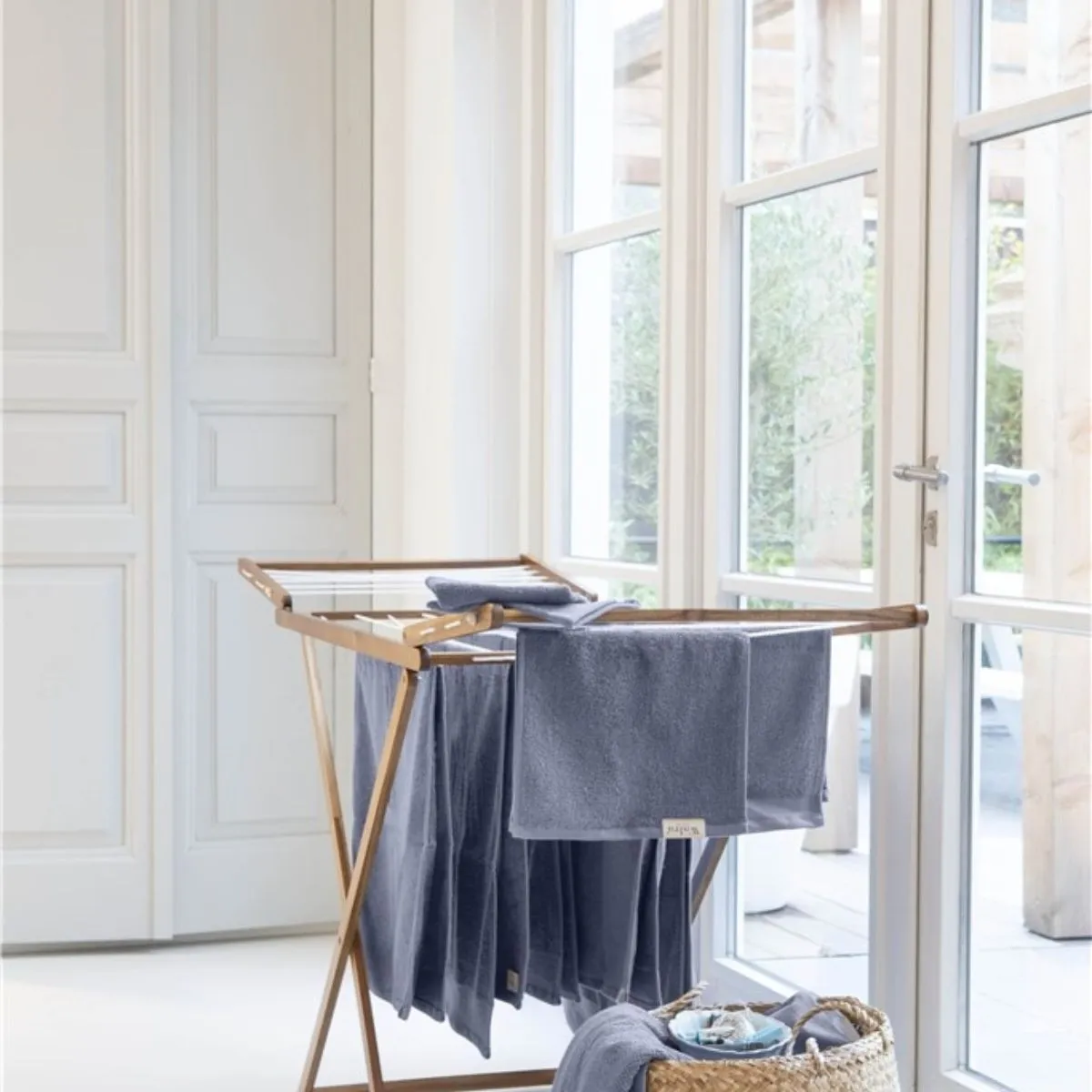 Walra Soft Cotton Handdoeken 60 x 110 cm - 550 gr/m² - Indigo - 5 stuks