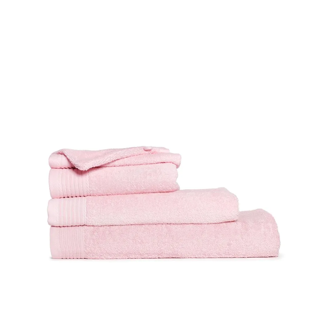 The One Badhanddoek 450 gram 70x140 cm Licht Roze (5 stuks)