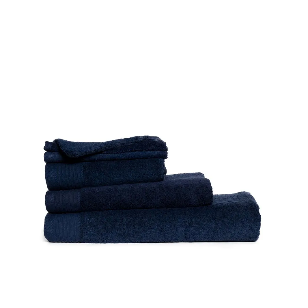 The One Handdoek 450 gram 50x100 cm Navy (5 stuks)