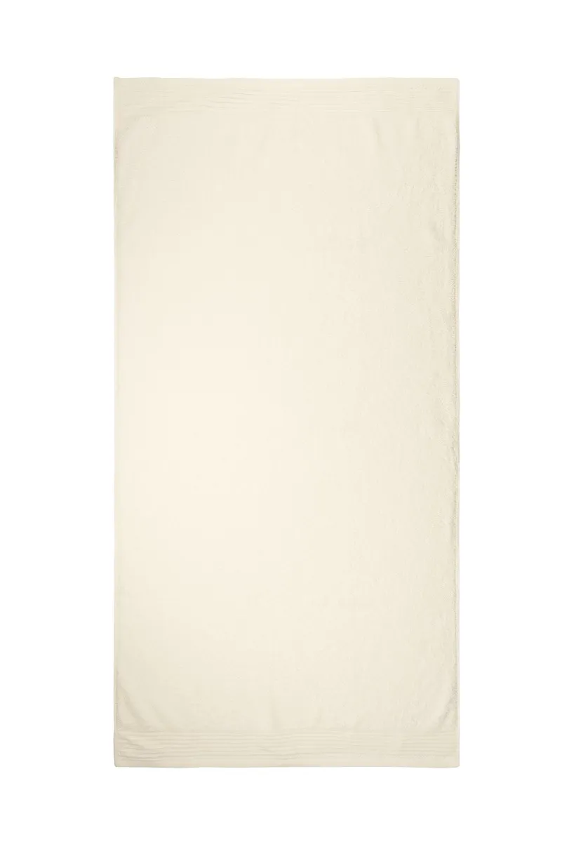 The One Badhanddoek Deluxe 70x140 550 gr Ivory