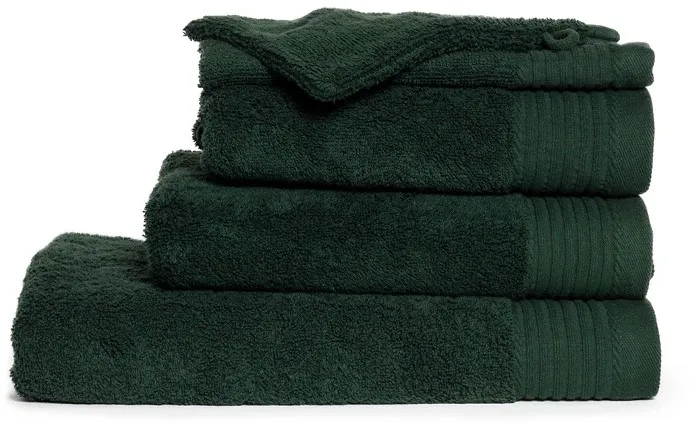 The One Washandje 500 gram 15x21 cm Donkergroen