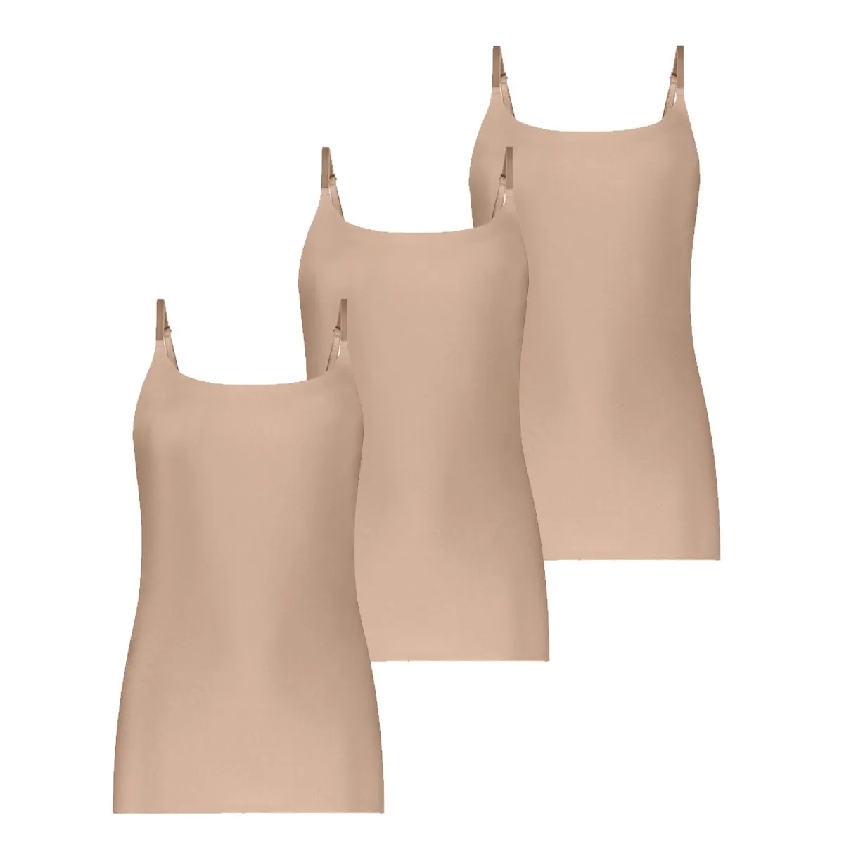 Ten Cate Secrets Spaghetti Top 3-pack - Keuze uit 3 kleuren