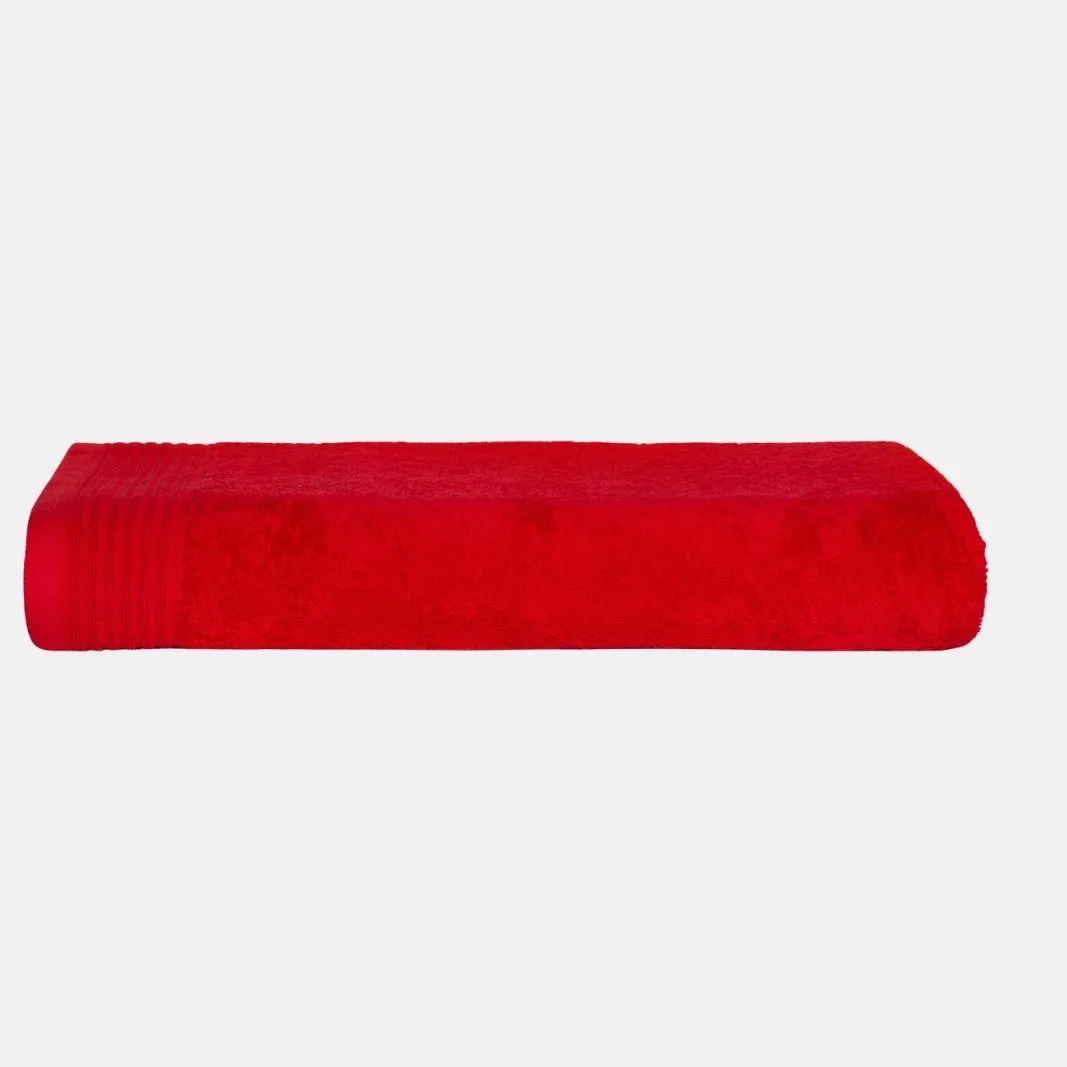 The One Badlaken 450 gram 100x180 cm Rood