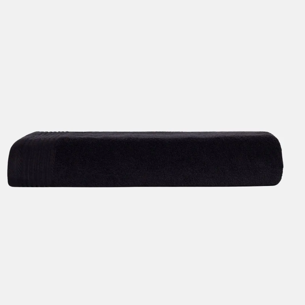 The One Badlaken 450 gram 100x180 cm Zwart