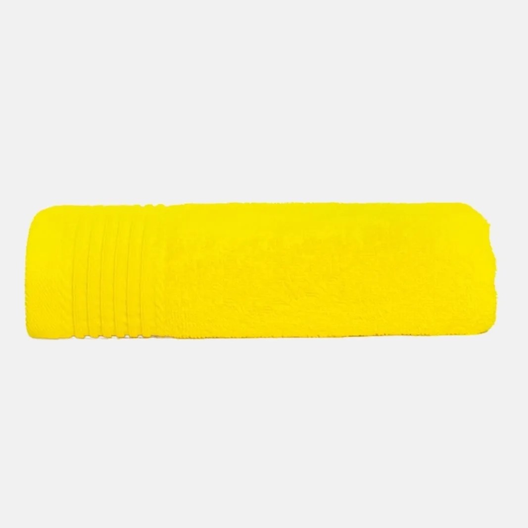 The One Handdoek 450 gram 50x100 cm Geel