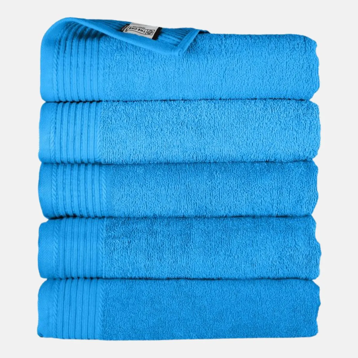 The One Handdoek  450 gram 50x100 cm Turquoise (5 stuks)