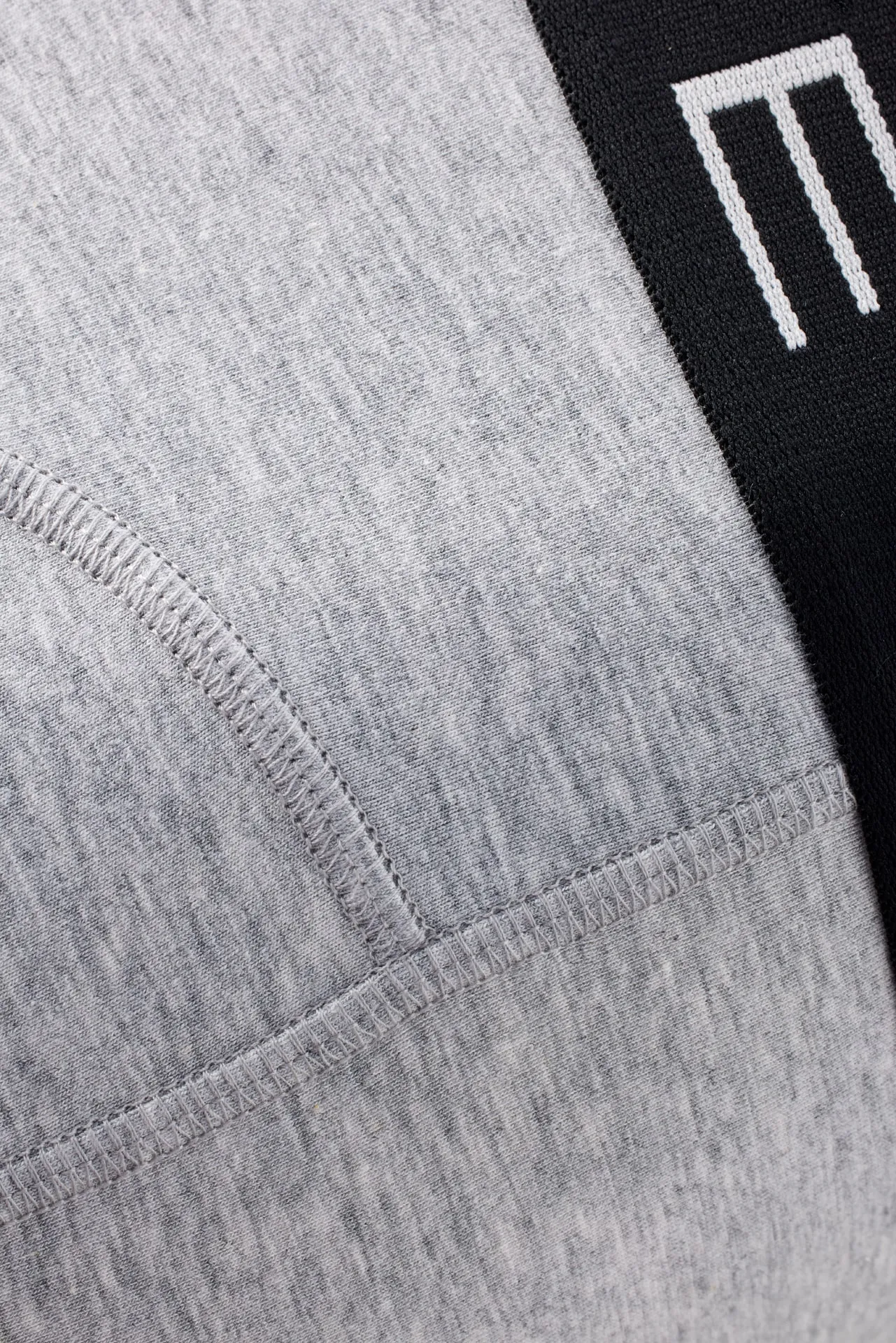 Vinnie-G Boxershorts 2-pack Grey Melange Black