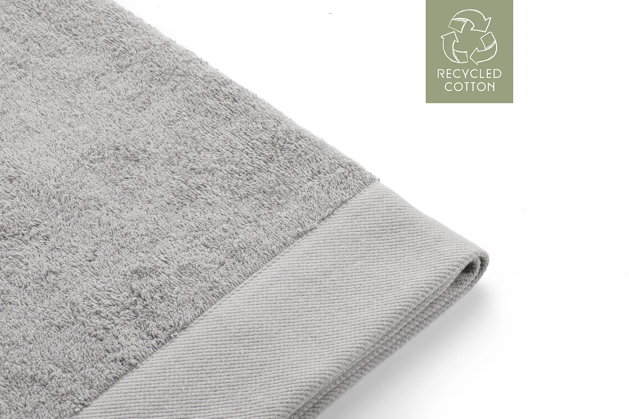 Walra Remade Cotton Handdoek 70 x 140 cm 550 gram Zand