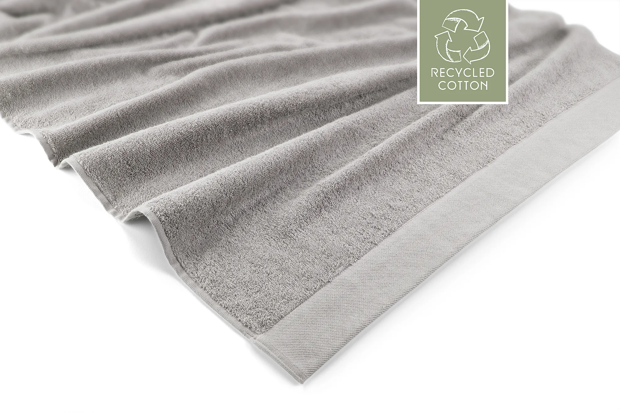 Walra Remade Cotton Handdoek 70 x 140 cm 550 gram Zand