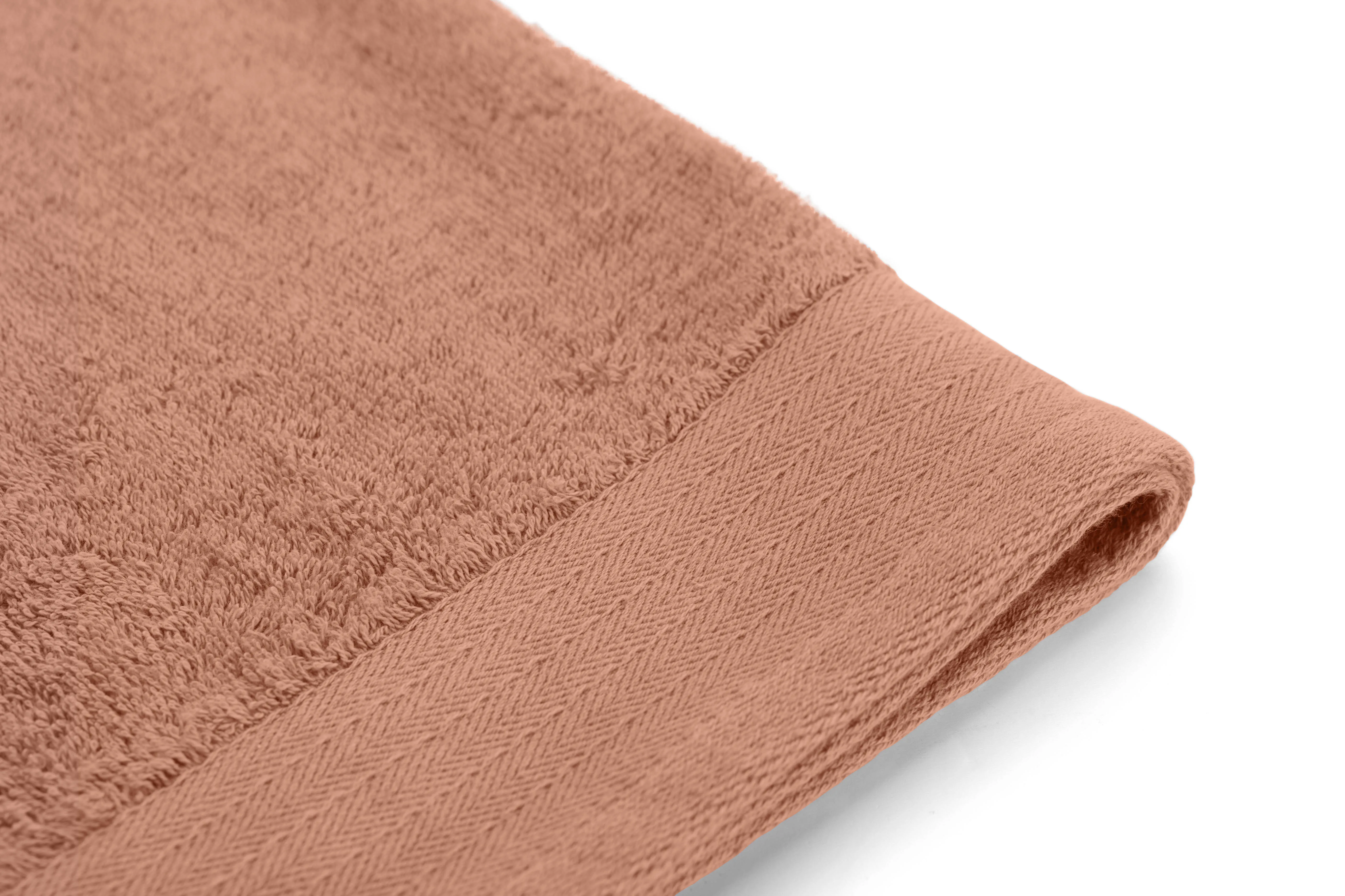 Walra Soft Cotton Handdoek 50 x 100 cm 550 gram Terra