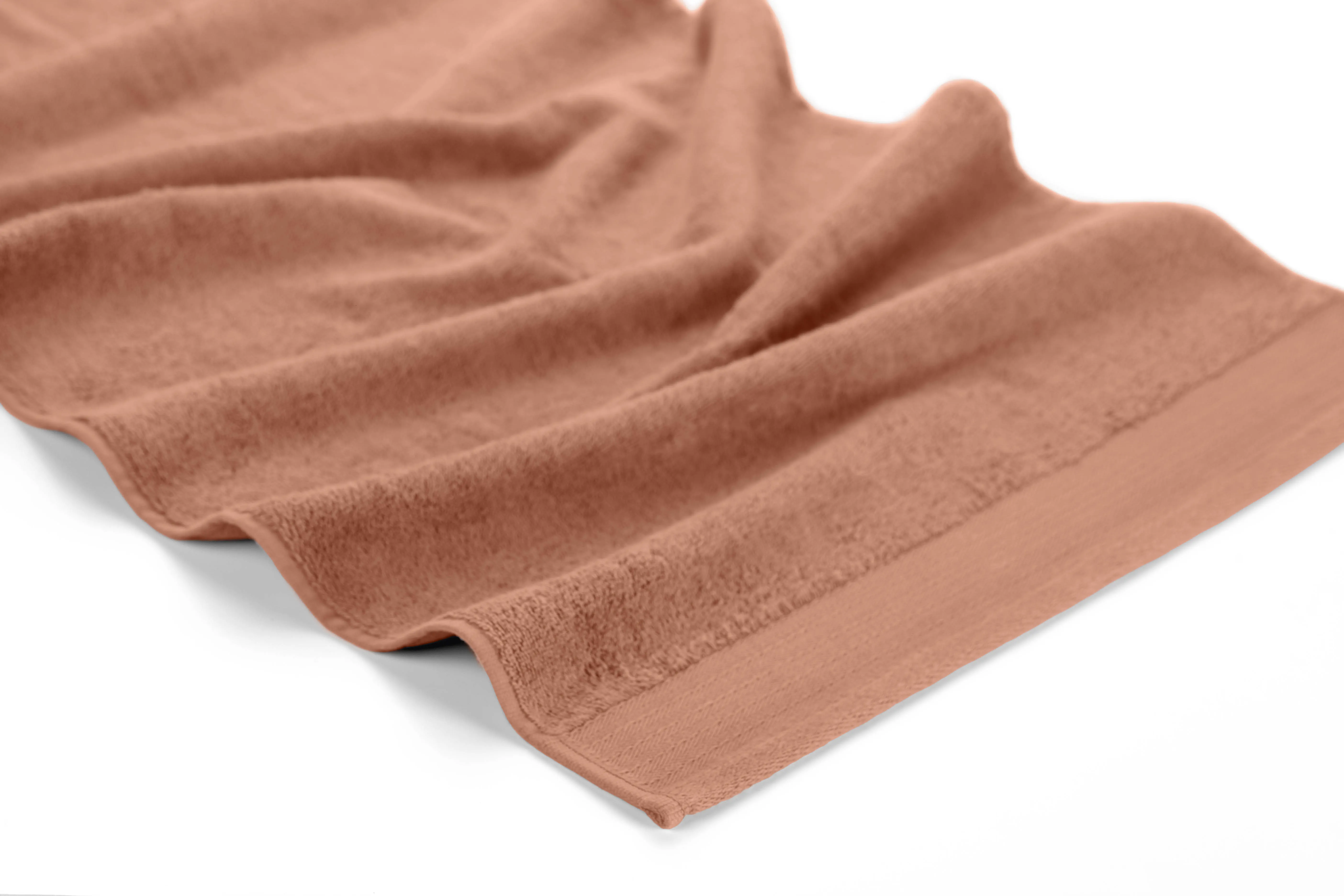 Walra Soft Cotton Handdoek 50 x 100 cm 550 gram Terra