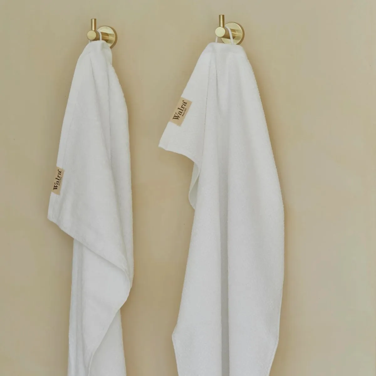 Walra Soft Cotton Handdoeken 60 x 110 cm - 550 gr/m² - Wit - 5 stuks