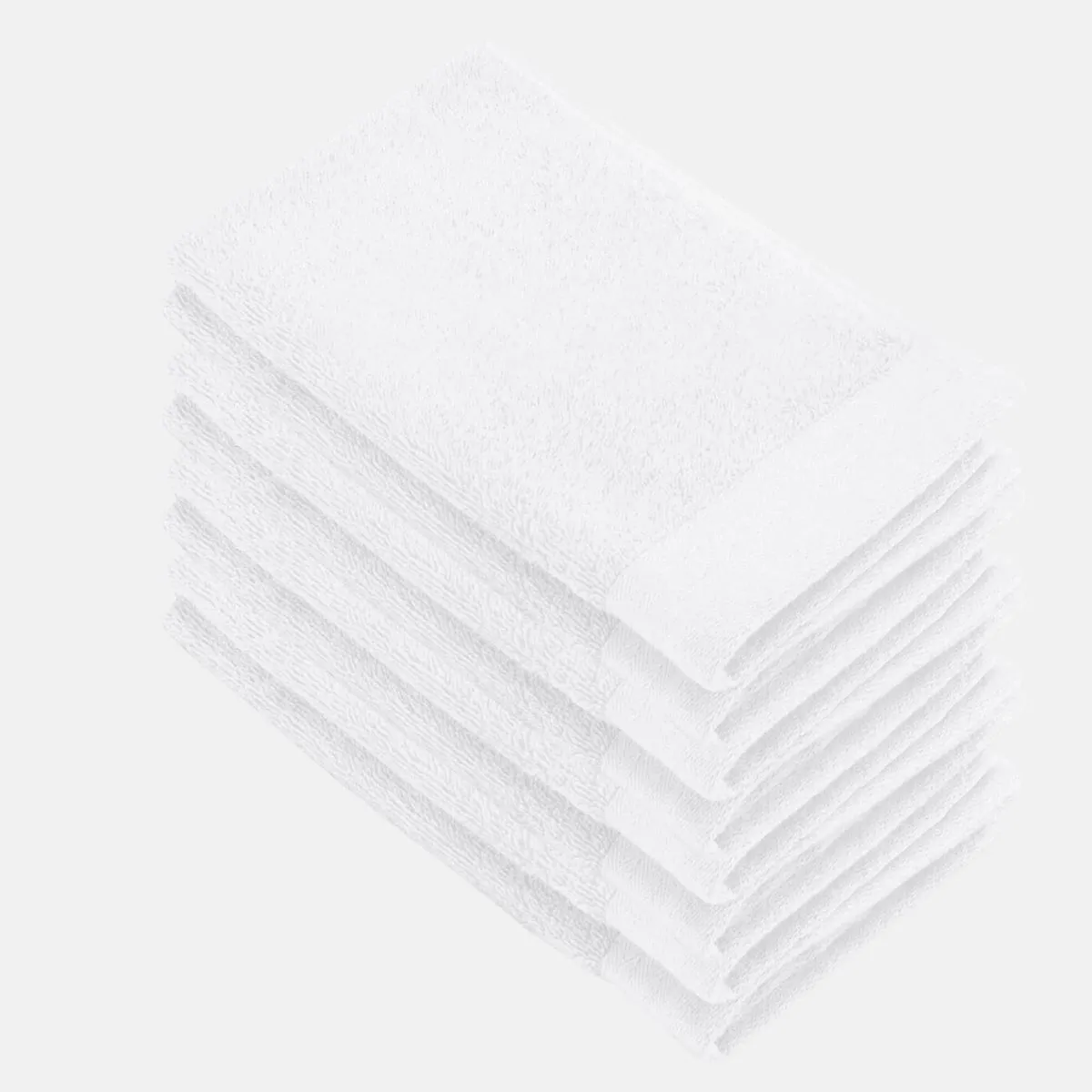Walra Soft Cotton Gastendoekjes 30x50 cm 550gram White - 8 stuks