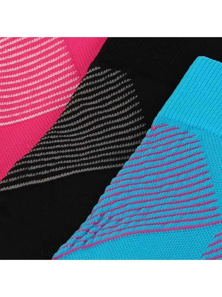 Xtreme Compressiesokken Quarter 6-pack Multi Pink