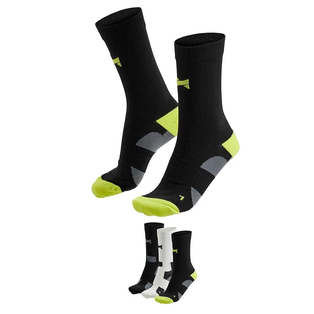 Xtreme Fietssokken Crew 9-pack Multi Black