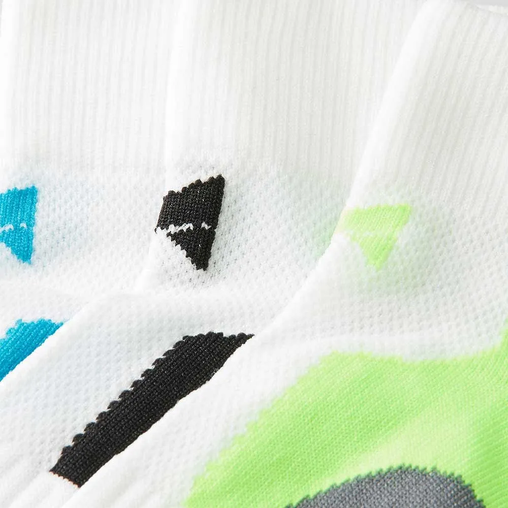 Xtreme Fietssokken Quarter 9-pack Multi White