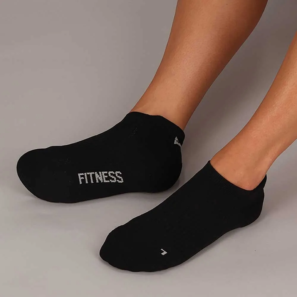 Xtreme Fitness Sneakersokken 9-pack Zwart