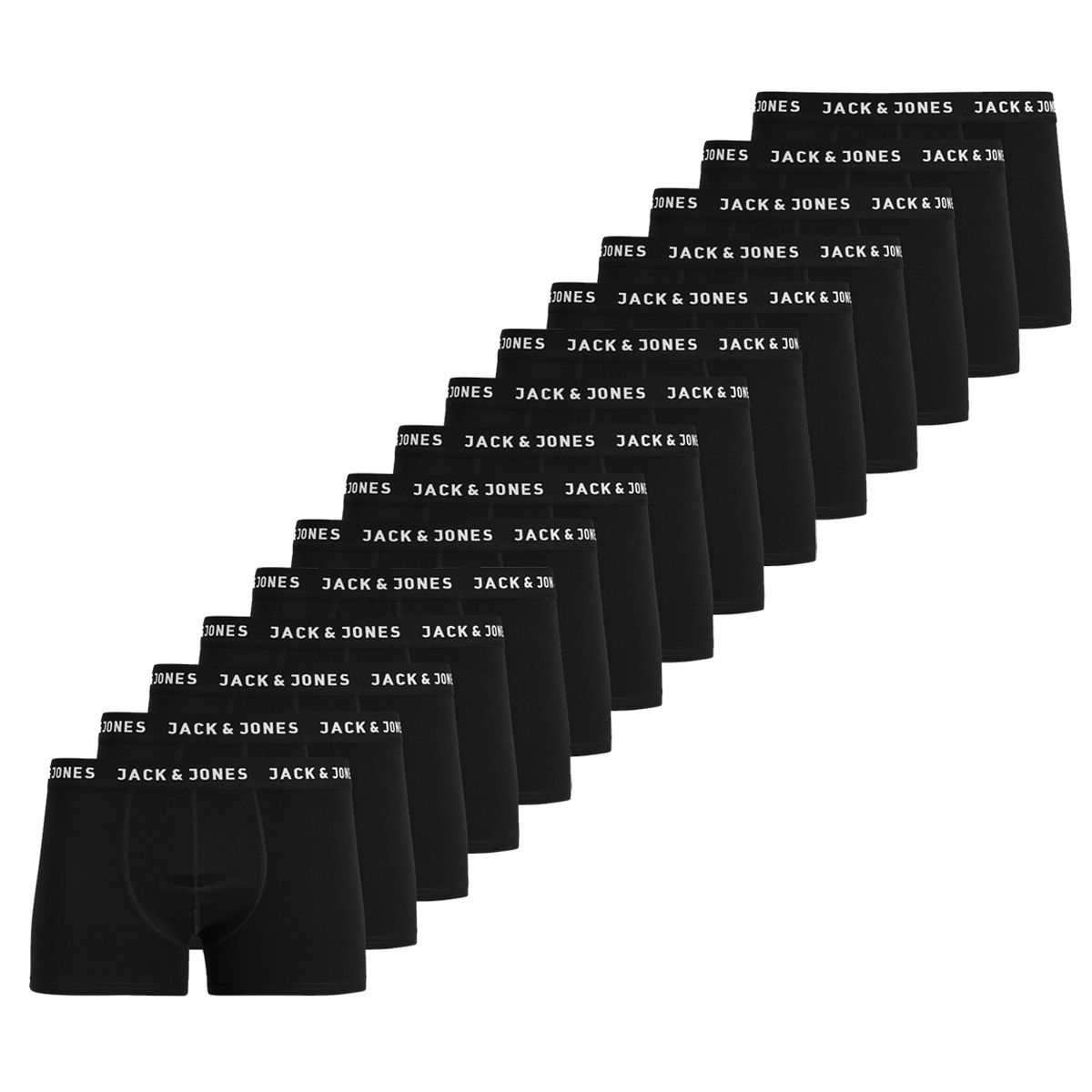 Jack & Jones Boxershorts JACHUEY Trunks 15-pack Zwart