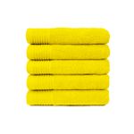The One Badhanddoek 450 gram 70x140 Geel (5 stuks)