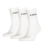 Head Sokken Short Crew 3-pack White