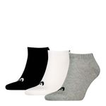 HEAD Sneakersokken Training 3-pack Grijs / Wit / Zwart