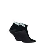 Puma Sneakersokken Heren Back Logo 2-pack Zwart