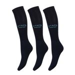 STAPP Horse Paardrijsokken Ultra Fine 3-pack Marine