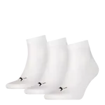 Puma Quarter Sokken 3-pack Wit