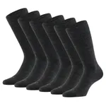 Apollo Merinowollen Sokken 6-pack Antraciet