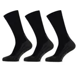 Basset Wandelsokken Merinowol 3-pack Zwart