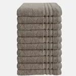 Byrklund Handdoek 50x100 cm 500gram Taupe - 10 stuks