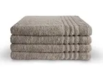 Byrklund Handdoek 70x140 cm 500gram Taupe - 6 stuks