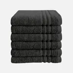 Byrklund Handdoek 50 x 100 cm Antraciet - 6 stuks