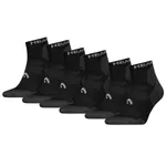HEAD Wandelsokken All Climates Hiking Quarter 6-pack Zwart