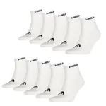 Head Sokken Quarter 10-pack Wit