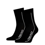 HEAD Short Crew Performance 2-pack Zwart