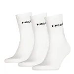 Head Sokken Short Crew 3-pack White