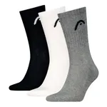 HEAD Sportsokken Training 3-pack Grijs / Wit / Zwart
