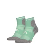 HEAD Wandelsokken All Climates Hiking Quarter 2-pack Licht Groen