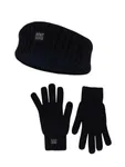 Heatkeeper Dames Winter Set - Hoofband + Handschoenen - Navy