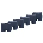 Levi's Boxershorts Melange WB Organic Cotton 6-pack Mood Indigo