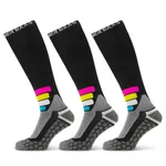 Poederbaas Skisokken Compressie Technical Pro Merino 3-pack Zwart